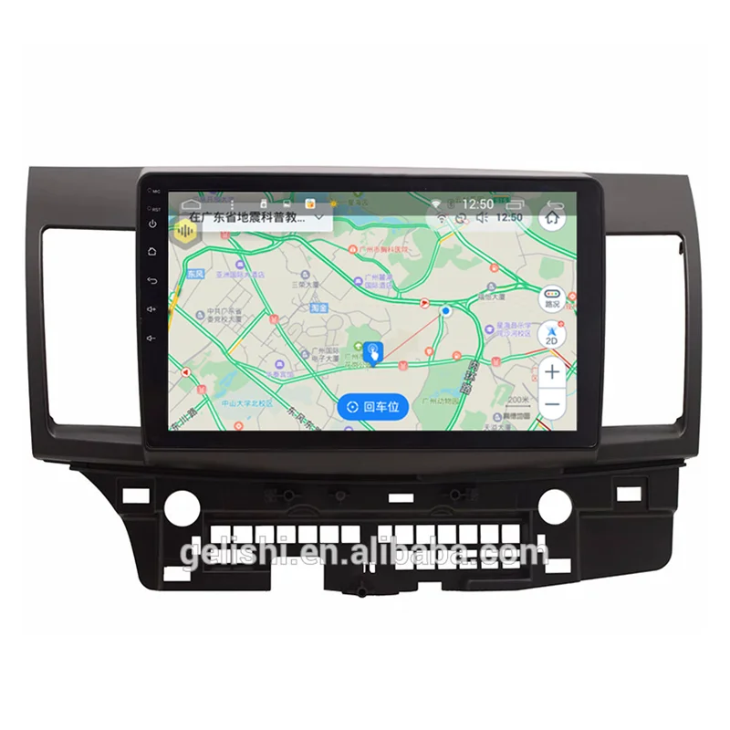Android autórádió audio sztereó multimédiás dvd-lejátszó Mitsubishi Lancer-ex 2007-2015-re gps navigáció