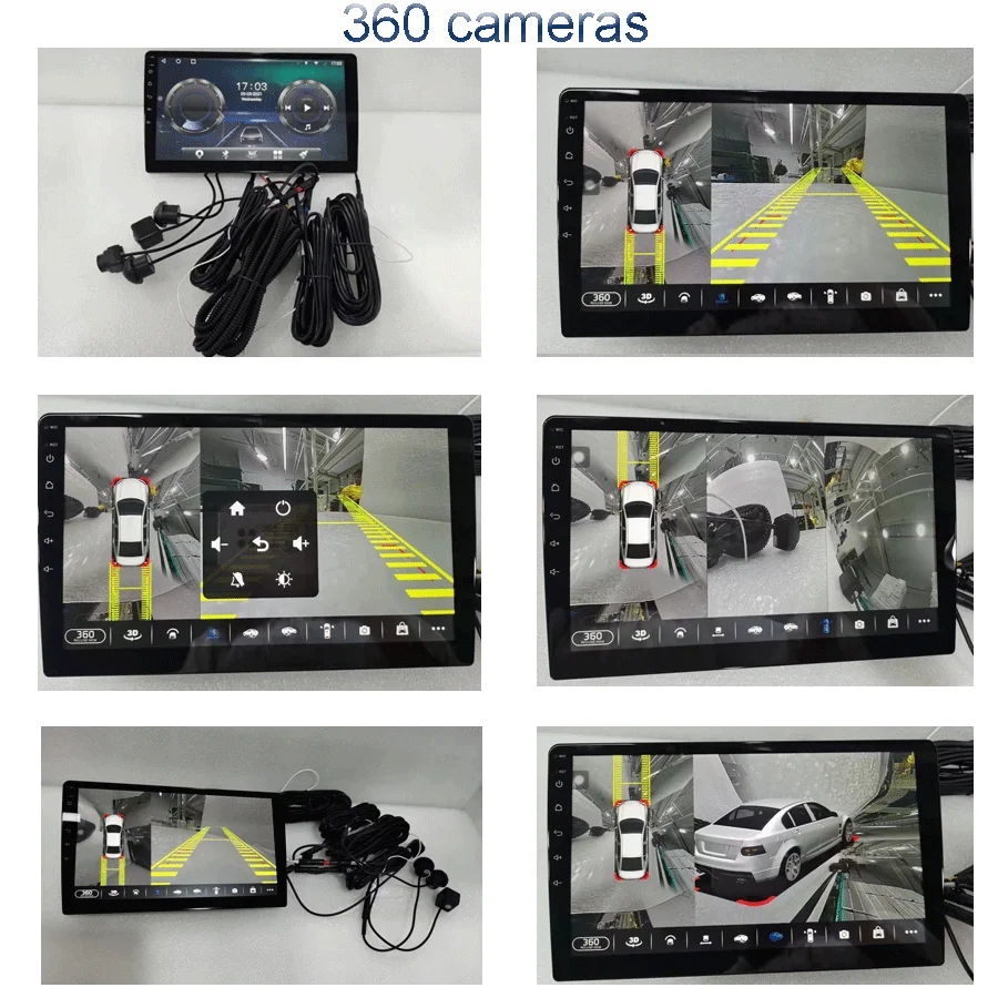 360 kamera Carplay 8G+256G 11.2