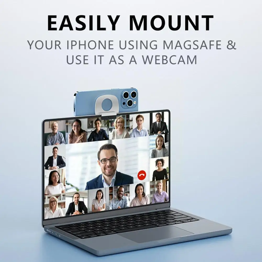 Mágneses Szívó Telefon tartó MacBook A MagSafe IPhone 14 13 12 Folyamatossága a Kamera Mount Ugyanazon a Képernyőn, Támogatja a Kitámasztó W0D8