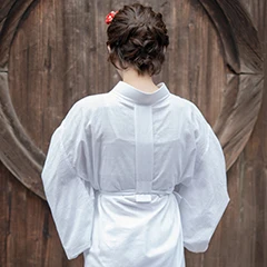 Kimonó Sakura Szezon Aranyos Lány Japán Fürdőköpeny Japán Hagyományos Ruházat Nők