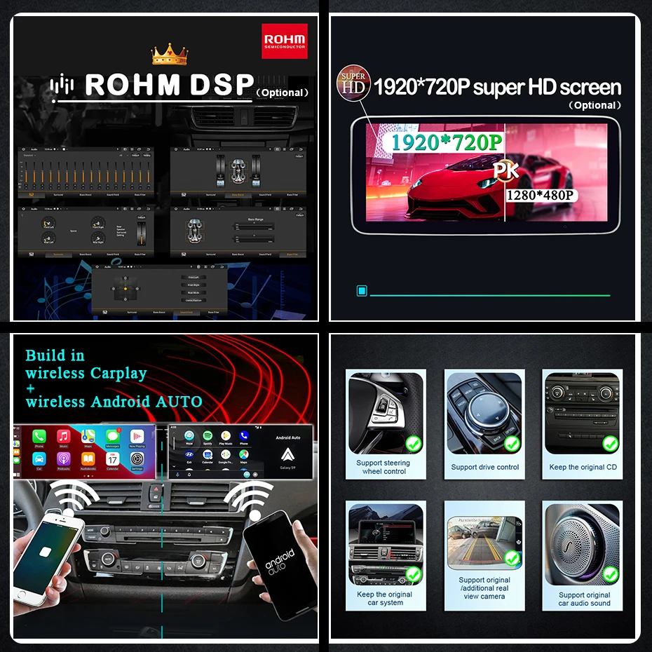 8G+256G Carplay 2 din Android 12 autórádió GPS BMW X5 E70/X6 E71 (2007-2013) CCC/CIC Rendszer, auto hifi, multimédia lejátszó
