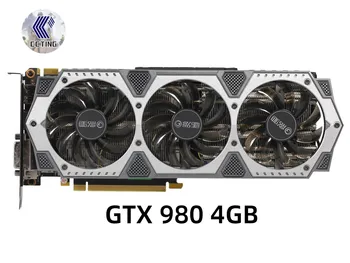 GALAXY GTX 980 4 gb-os GTX 980 Ti 6GB Játék GPU videokártyák 384bit NVIDIA GeForce Grafikus Kártya Asztali PC, Számítógépes Játék, VGA Használt