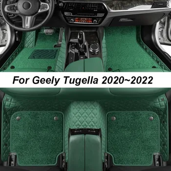 Egyedi Luxus Szőnyeg A Geely Tugella 2020~2022 NEM a Ráncok autószőnyeg Tartozékok Belső Alkatrészek Teljes Készlet