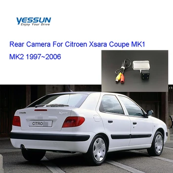 Yessun kamera mount & Visszapillantó Kamera Citroen Xsara Coupe MK1 MK2 1997~2006 4 LED éjjellátó 170 Fokos HD autós kamera