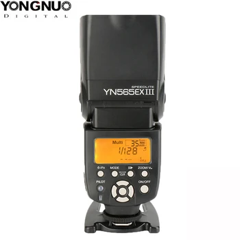 YONGNUO YN-565EX YN565EX III TTL Vaku Speedlite a Nikon D7500 D7200 D7100 D5600 Canon 500D 550D 600D DSLR Fényképezőgép