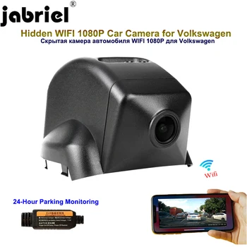 Jabriel 1080P Autós Kamera, Rejtett kamera 24 órás autó dvr vw golf 4 5 6 7 mk3 mk4 Volkswagen passat b8 polo tiguan touareg