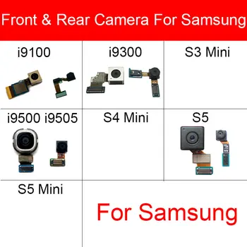 Első & Hátsó Hátsó Kamera A Samsung Galaxy S2 S3 S4 S5 Mini I9500 I9505 I9100 Kis Szembe Fő Nagy Kamera Javítás Alkatrész 