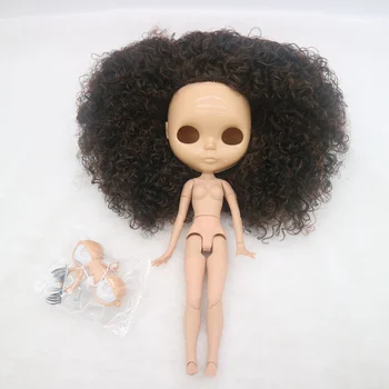 Test, haj, fejbőr, illetve a szem mech DIY testreszabási Meztelen blyth baba kiegészítők