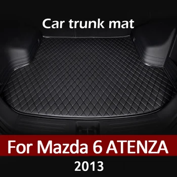 Kocsi csomagtartójában szőnyeg MAZDA 6 ATENZA 2013 rakomány bélés szőnyeg belső kiegészítők borító