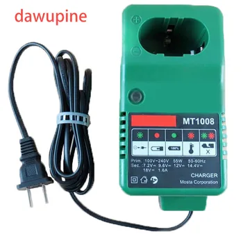 dawupine MT1008 Elektromos Fúró, Ni-MH, Ni-CD Akkumulátor Töltő Csere Hitachi UC18YG 7.2 V 9,6 V 12V 14,4 V 18V