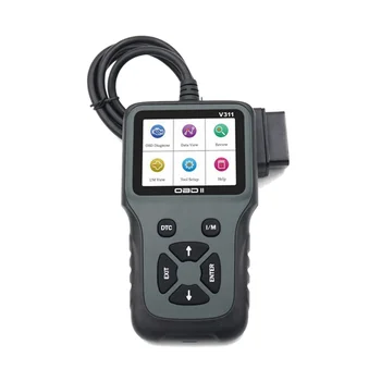 A Chevrolet OBD2 Szkenner Diagnosztikai Igazi az Idő Adatok Olvasó Check Engine Lámpa LCD Multifunkcionális Monitor Tartós