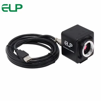 ELP CS Mount USB Kamera nélkül lencse H. 264 30 kép / mp 1280*720 CMOS Ominivision OV9712 Ipari Biztonsági USB Kamera