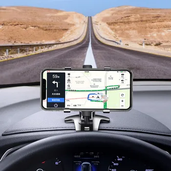 Autós Mobiltelefon tartó Multi-Funkcionális Egyetemes Műszerfal GPS Navigációs Konzol Könnyű Klip Állvány Panel Auto Tartozékok