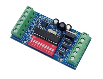mini 3CH dmx LED Vezérlő RGB dmx512 dekóder,3 csatornás 1 csoport,a LED szalag lámpa modul,DC5V-24 MINI-DMX-3CH-V1
