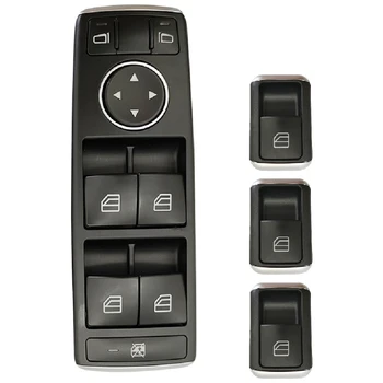 Autó Elektromos Ablak Control Panel Kapcsoló Standard Edition For Mercedes W204 GLK 204 W212 2049055302 2049058202