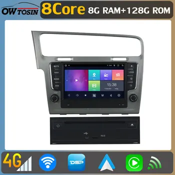 Android 11 8Core 8G+128G Autós DVD-GPS-Navigációs A Volkswagen VW Golf 7 MK7 2012-2020 DSP Carplay Rádió fejegység, Auto Hifi