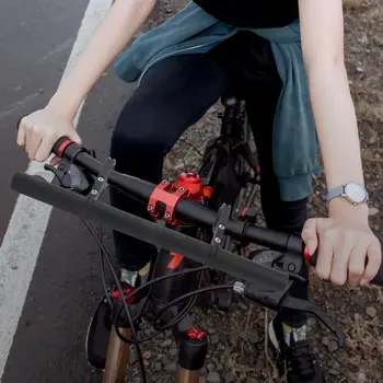 Kerékpár Kormány Hosszabbító 30CM Kerékpár Kormány Extender Alumínium Tartó Bilincs Sebességmérő Fényszóró GPS