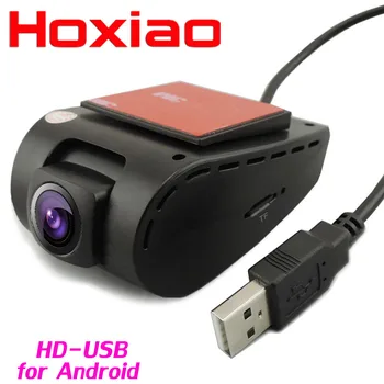 Autó DVR Kamera USB csatlakozó Jármű HD 1280 * 720P dvd felvevő Android OPERÁCIÓS rendszer mini Autó Vezetési Felvevő Kamera