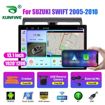 13.1 hüvelyk Autó Rádió SUZUKI SWIFT 2005-2010-es Autós DVD-GPS-Navigációs Sztereó Carplay 2 Din Központi Multimédia Android Auto