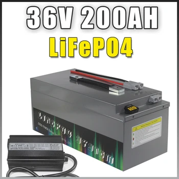 36V LiFePO4 Akkumulátor 36V 200AH 5000W LiFePO4 Mély Ciklus Akkumulátor