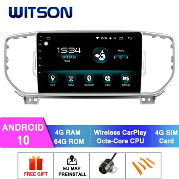 WITSON Android 10.0 4+64 gb-os 9