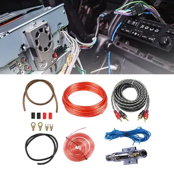 Car Audio Erősítő Kapcsolási Elektromos Berendezések, Kellékek Sound System Audio Kábel PVC Woofer Bekötése hálózati Kábel