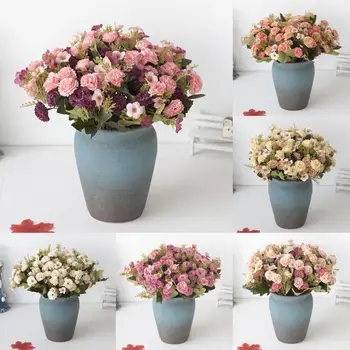Mesterséges Virágok Őszi Dekoráció Igazi néz ki Nem Hervadó Gyönyörű Esküvői Asztal Haza